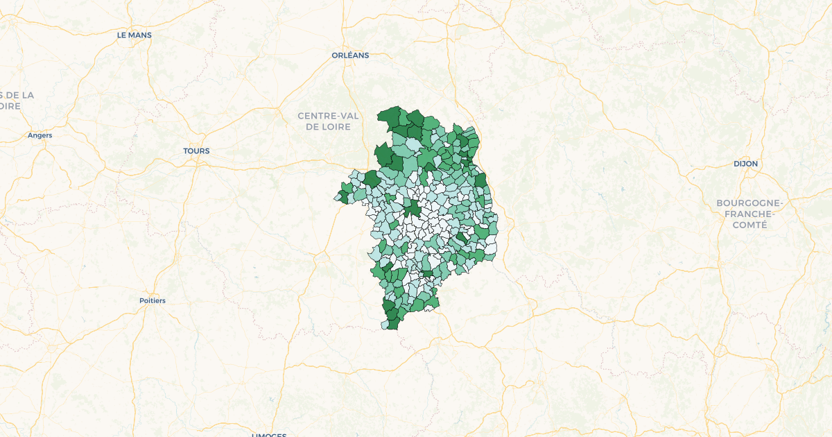 Nombre De R Sidences Secondaires Par Commune