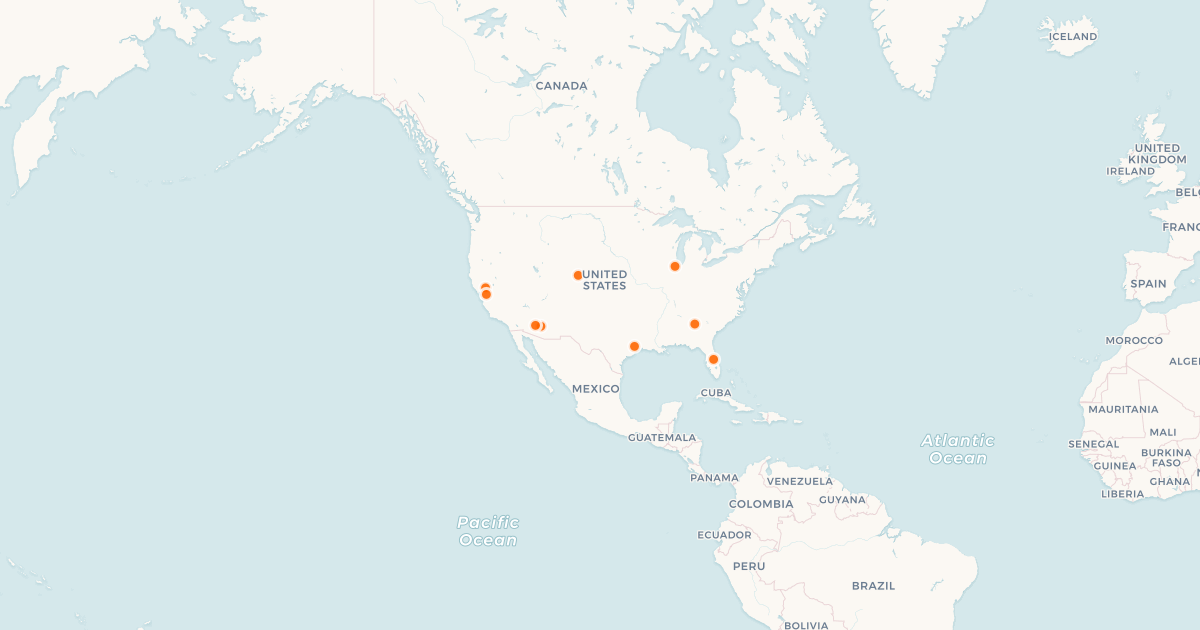 Cities With Latitude And Longitude