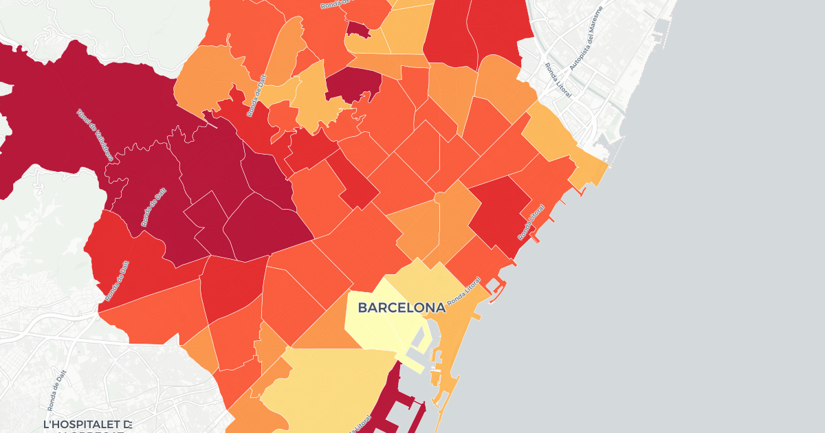 habitantes de Barcelona por barrios