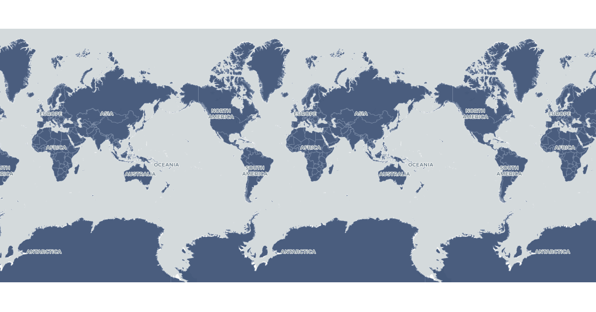 world continents geojson