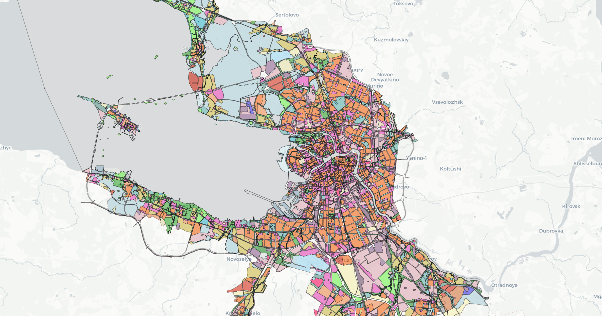 Проект планировки территории санкт петербурга